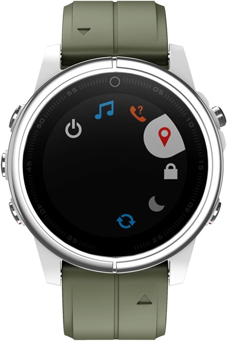 Correa de reloj de silicona de ajuste rápido de 0.78 pulgadas compatible con Garmin Fenix 7sFenix 6sFenix 6s ProFenix 5sFenix 5s Plus, correa