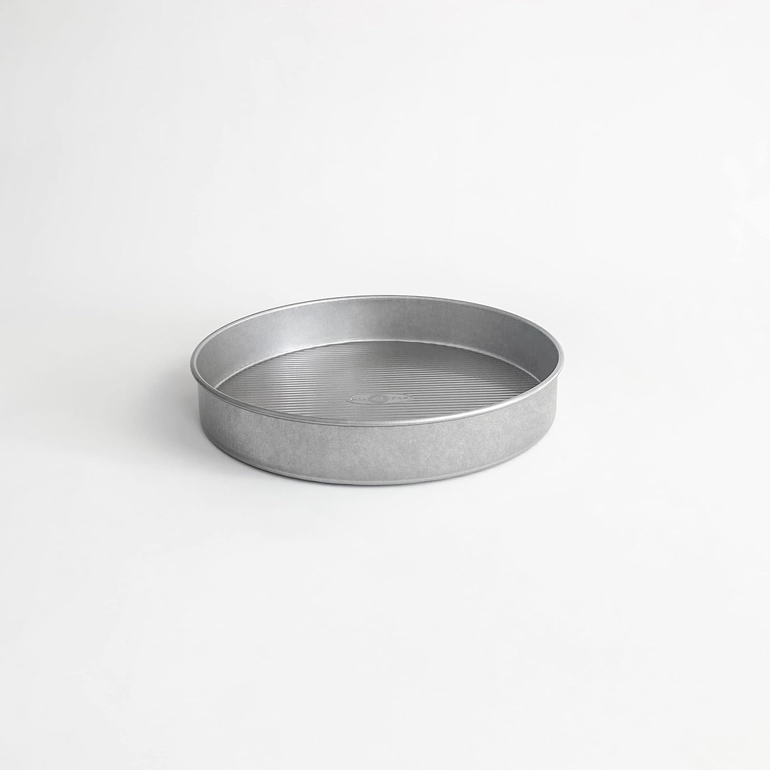 USA Pan Molde redondo antiadherente para tartas, 12 pulgadas