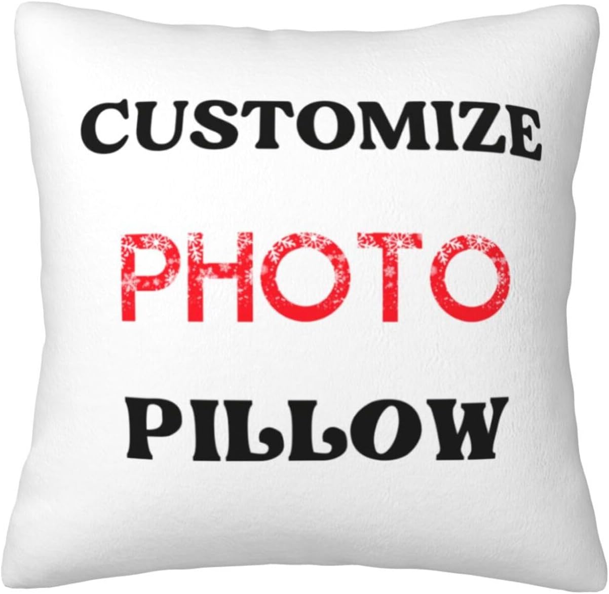 Funda de almohada personalizada con imagen, funda de almohada personalizada con tus seres queridos, funda de almohada personalizada para regalar
