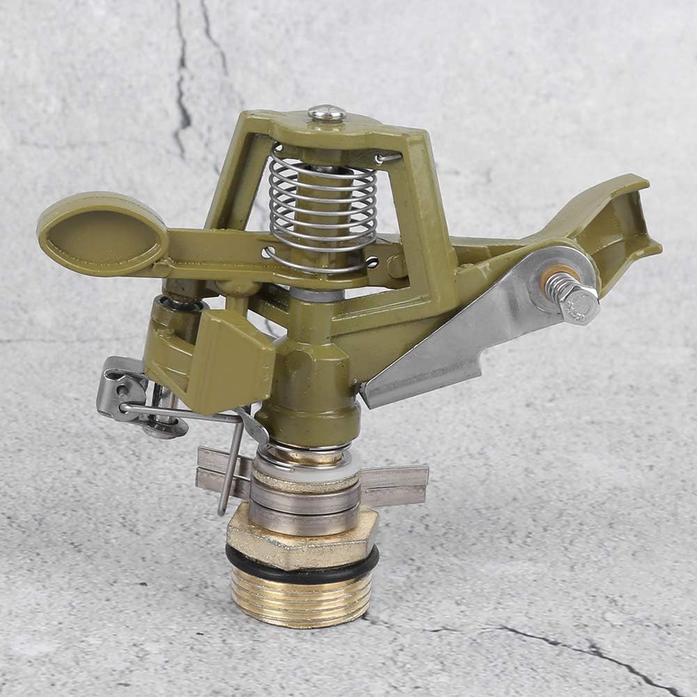 Fydun G34in M Thread 360 Degree Rotating Sprinkler Sprayer Nozzle for Garden Lawn Irrigation G34in M Thread 360 for Family
