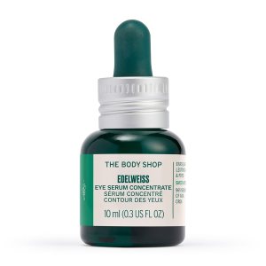 The Body Shop Edelweiss Concentrado de Ojos  Suaviza el área debajo de los ojos  Vegano  0.3 fl oz The Body Shop Edelweiss Concentrado de Ojos  Suaviza el área debajo de los ojos  Vegano  0.3 fl oz
