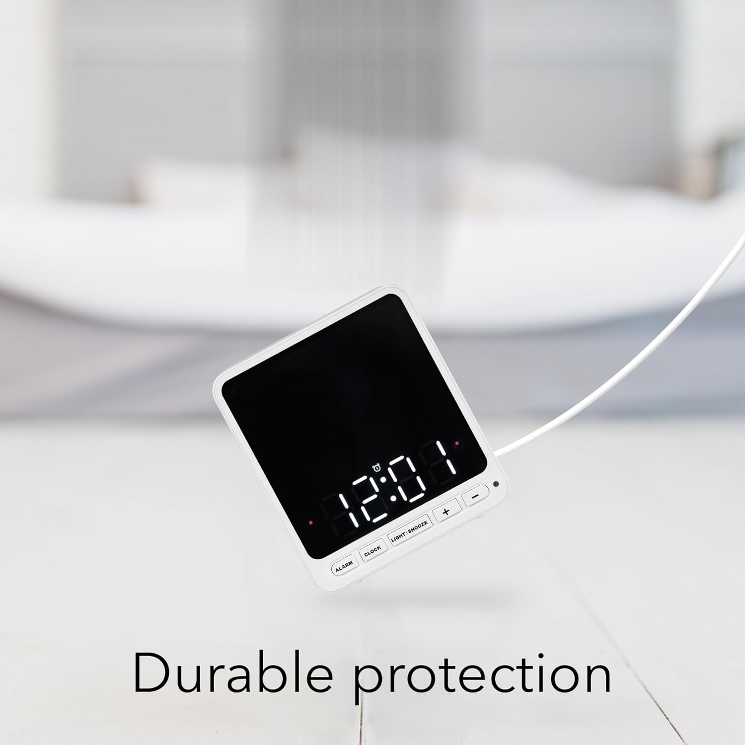 Wasserstein Funda de reloj despertador para cámara Blink Mini  Funda para colocación discreta de la cámara interior Blink Mini (Blink Mini no