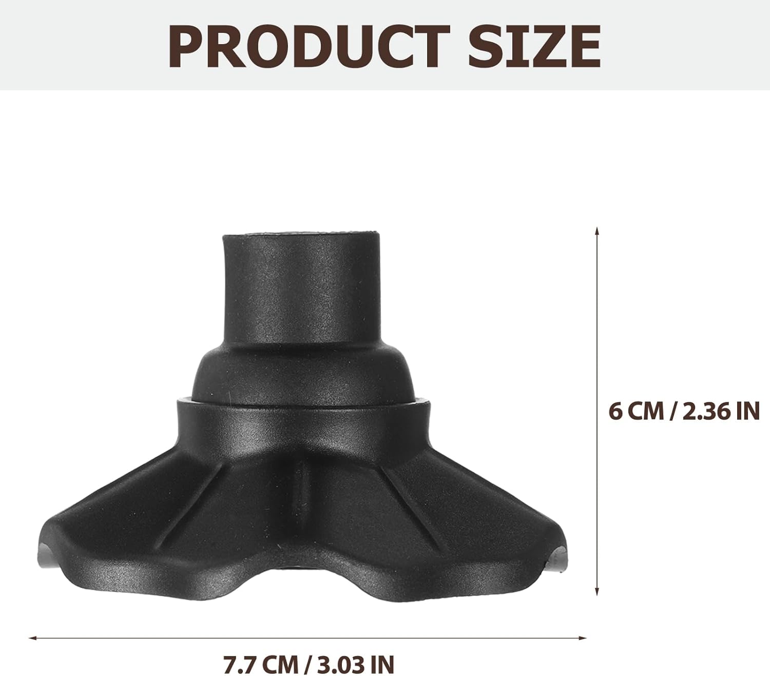 Housoutil Paquete de 4 protectores de suelo para muebles, patas estabilizadoras de aleación de aluminio, patas de silla plegables para patas