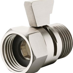 Arofa – Válvula de cierre de cabezal de ducha, válvula de control de flujo de ducha de latón G12 regulador de presión de flujo (hembra y macho), Arofa – Válvula de cierre de cabezal de ducha, válvula de control de flujo de ducha de latón G12 regulador de presión de flujo (hembra y macho),