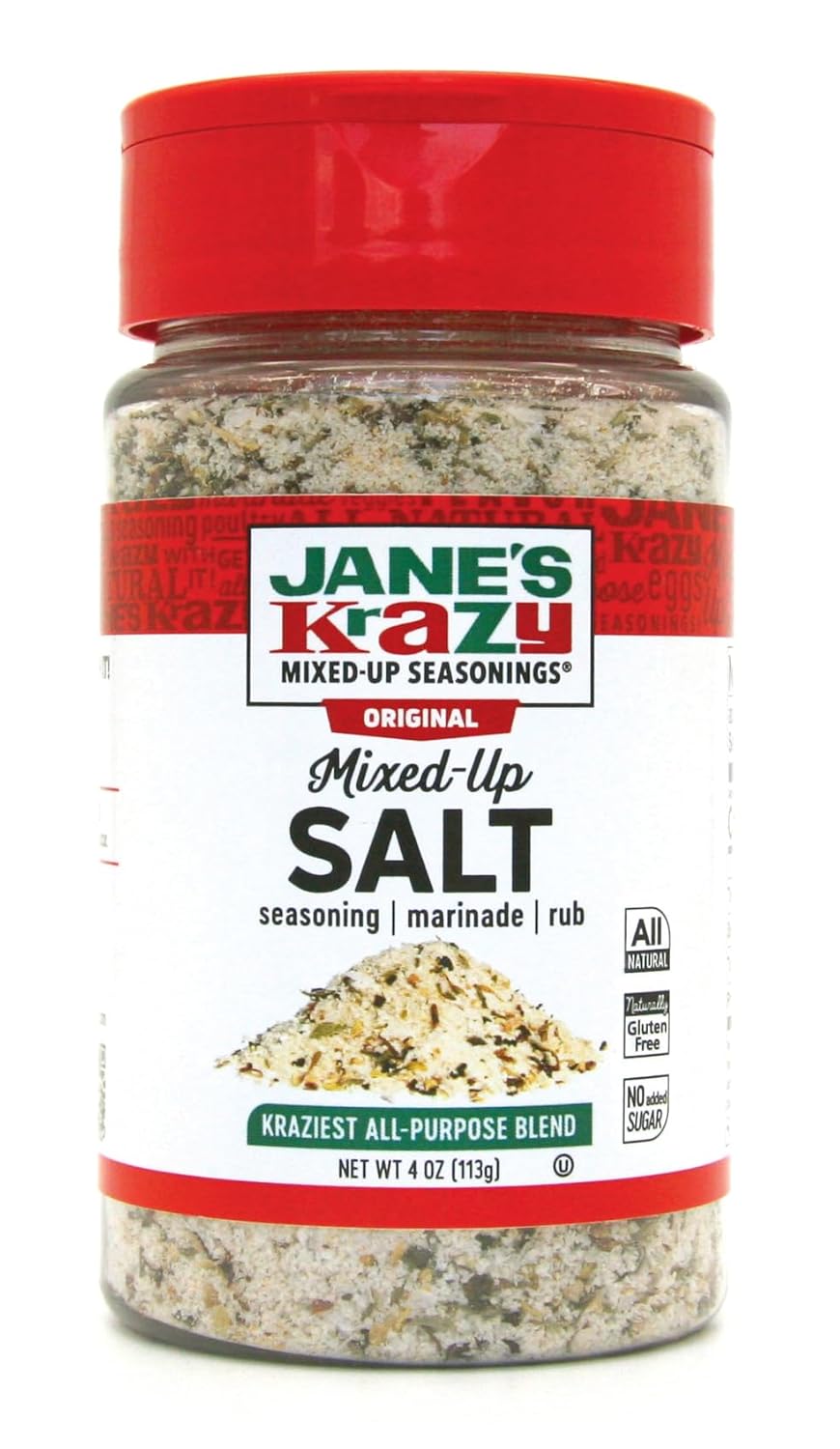 Jane’s Krazy Sal mixta, 4 onzas