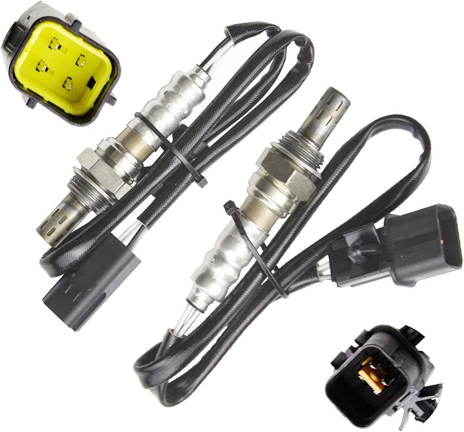 2 sensores de oxígeno O2 para Chevrolet Aveo 2006-2007 1.6 L, solo compatible con especificaciones ULEV Chevrolet Aveo 2008 aguas arriba + aguas