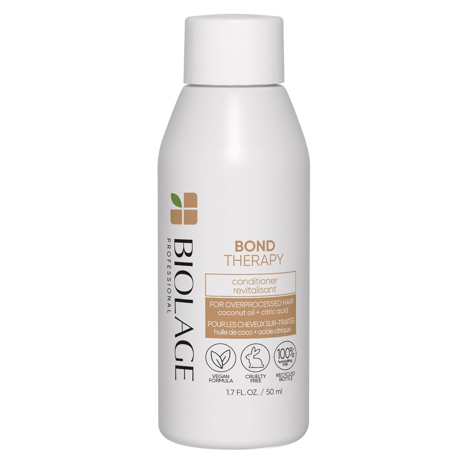 Biolage Bond Therapy Conditioner  Builds Bonds & Reduces Breakage  Paraben & Sulfate-Free  Vegan  Salon Professional Conditioner  Cruelty-Free