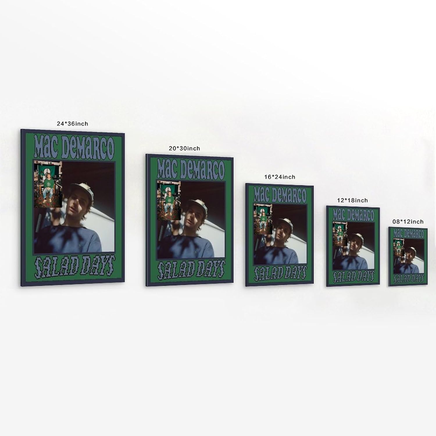 ARMERI Póster de la cubierta del álbum de música de Mac Demarco HD impresiones en lienzo arte de pared decoración estética de la habitación 12 x 18