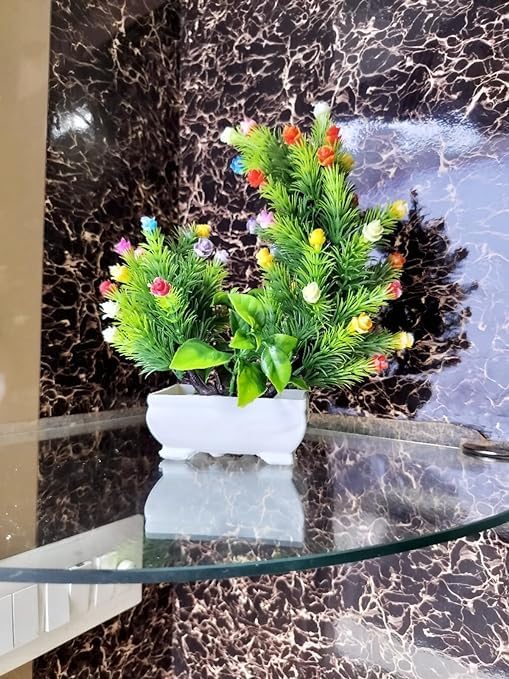 Maceta artificial Bonsái artificial para decoración de la oficina en el hogar, plantas de interior Bonsái