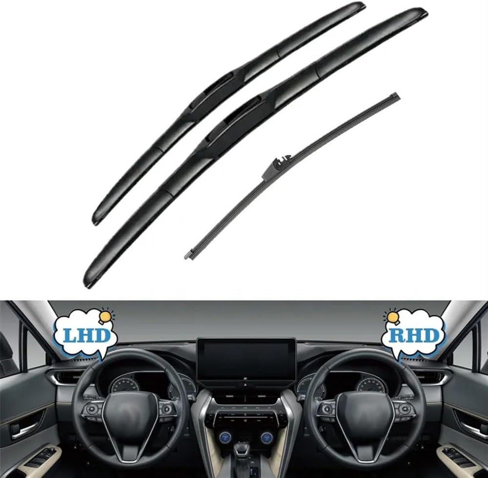 Escobillas de limpiaparabrisas compatibles con VW T5 Transporter Caravelle Multivan California Kombi Shuttle – Escobillas para parabrisas delantero