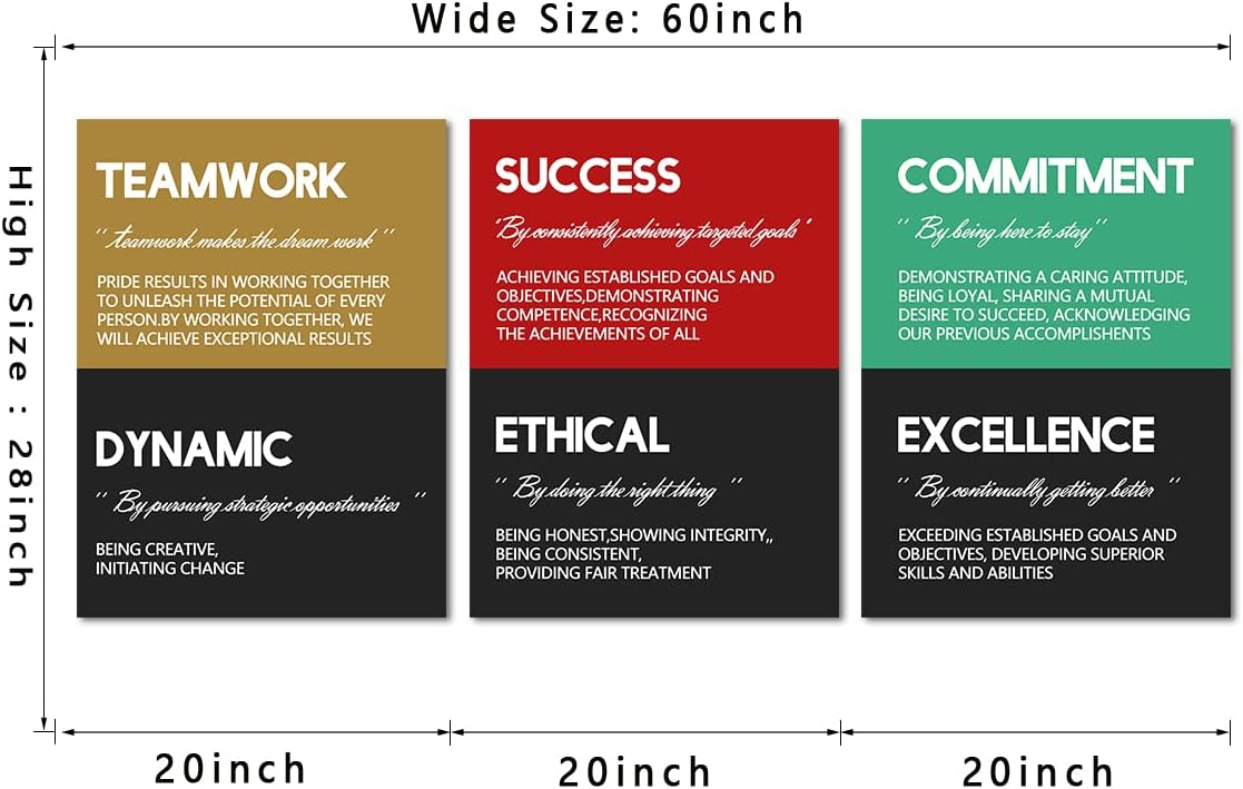 Lienzo motivacional para pared, con citas inspiradoras de emprendedores, póster moderno de pintura al óleo para sala de estar, decoración clásica de