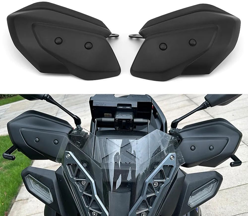 Protector de mano negro para motocicleta, protector contra el viento y el frío para Yamaha X-MAX 125 X-MAX 300 (2023 2024), accesorios de
