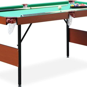 RACK Crux – Mesa de billarbillar plegable de 55 pulgadas, entretenimiento portátil y que ahorra espacio RACK Crux – Mesa de billarbillar plegable de 55 pulgadas, entretenimiento portátil y que ahorra espacio