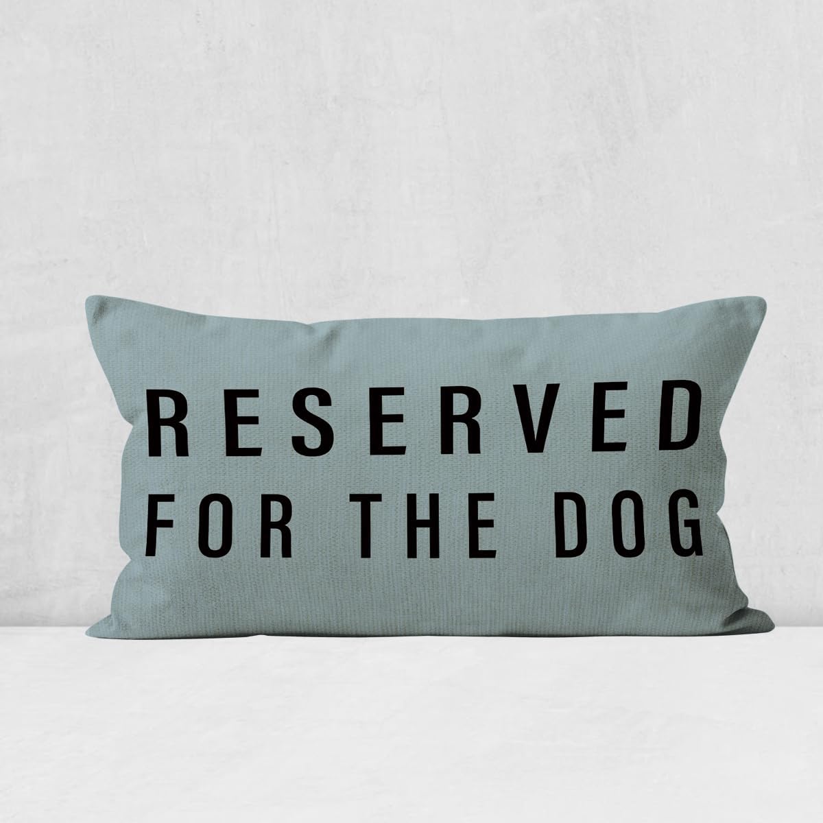 Reservado para la funda de almohada del perro, regalos para amantes de los perros, decoración del perro, divertida funda de almohada para perro,
