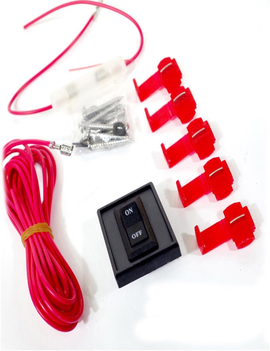 Luces de cabina de ahumado de color ámbar LED para techo de cabina de techo con luz de circulación superior 15442 con kit de cableado para Ford F150