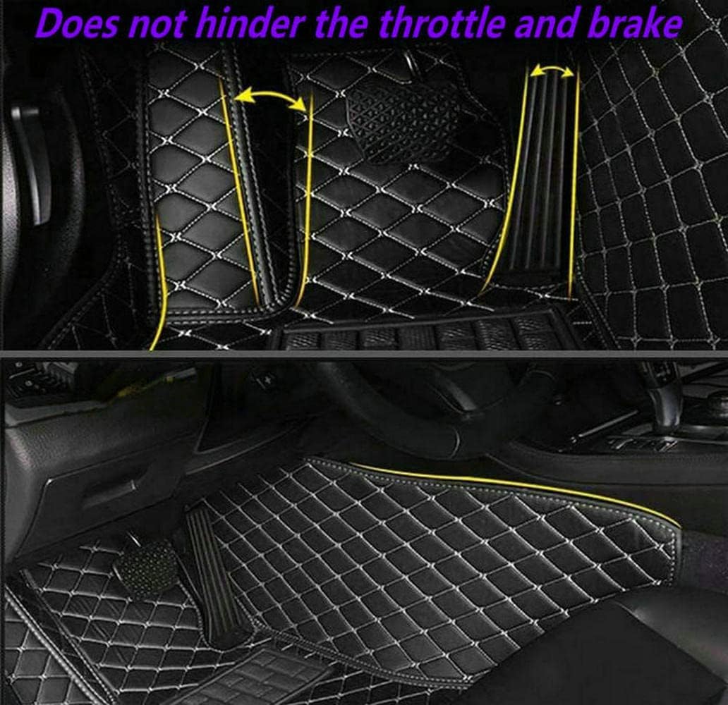 Alfombrillas para automóvil, SUV y camiones, compatibles con alfombrillas de automóvil, protegen el interior de tu vehículo con tapetes de lujo