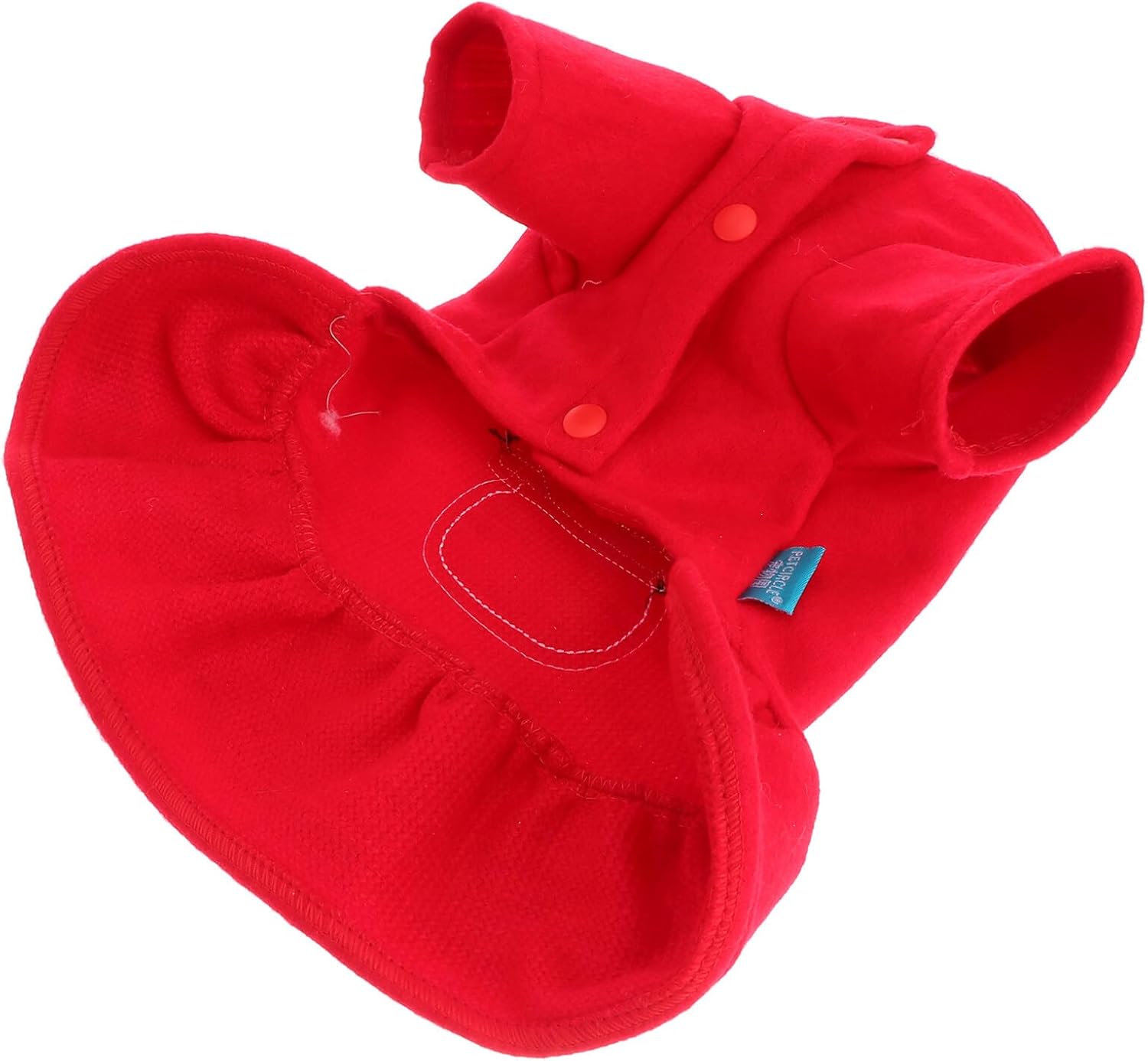POPETPOP Vestido de Navidad para perro, falda de disfraz de Navidad para mascotas, ropa para perro, ropa de invierno cálido para perro, ropa de