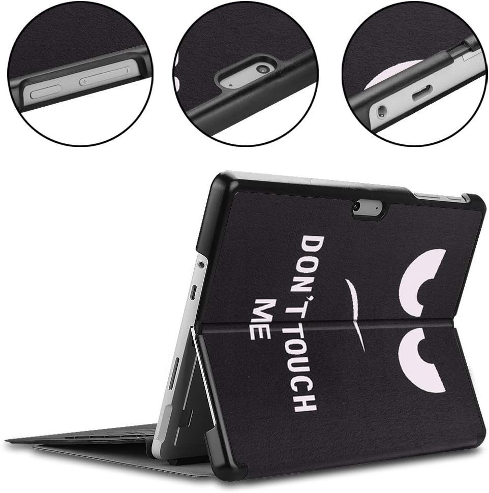Funda para Surface Go 4 2023 Go 3 2021 Go 2 2020 Surface Go 2018, funda inteligente de piel delgada con soporte para lápiz para Microsoft Surface Go