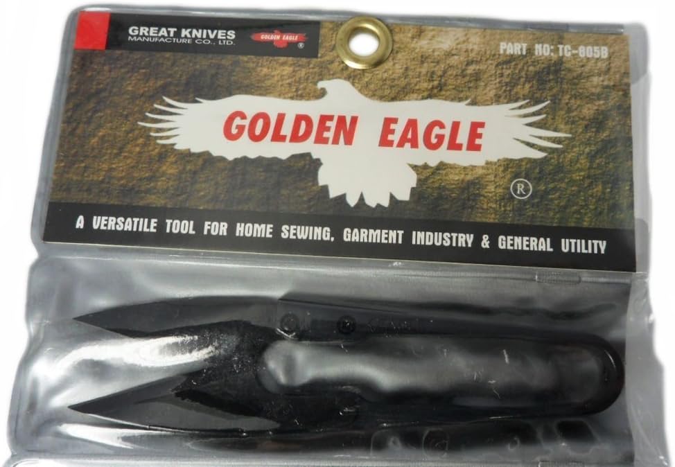 1 X Tijeras Hilo Golden Eagle Cutter Clipper Snips Sharp DIY Suministros Grandes Cuchillos