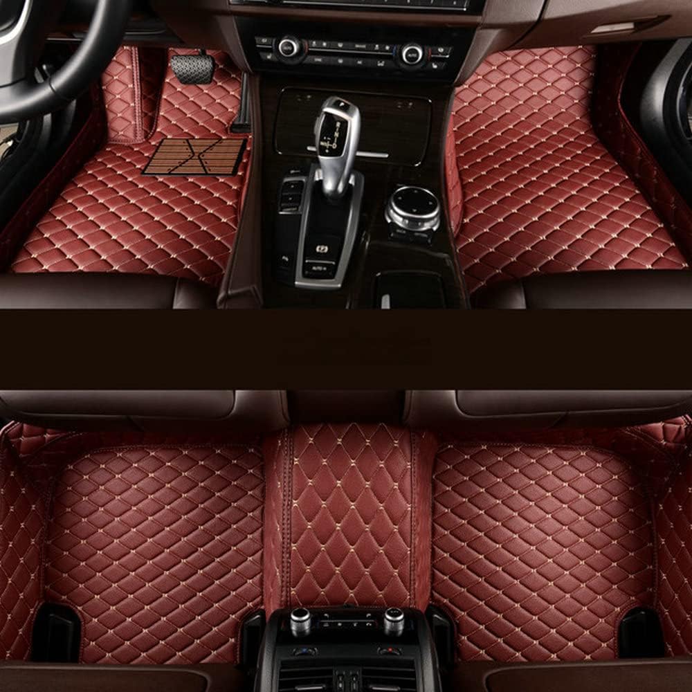 Alfombrillas automotrices personalizadas para Mercedes Benz A B C CLA CLS CLK GLE GLS GLA GLK GL ML G S GLC SL CL SLC R SLK, etc. Tapete de cuero