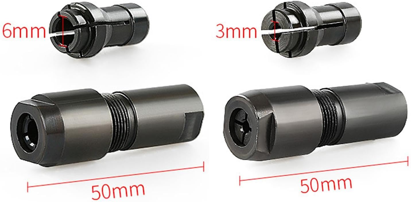 KLKCMS Adaptador de amoladora angular Durable a Recta Amoladora Universal M10 para Pulido Corte, 0.236 in+0.118 in