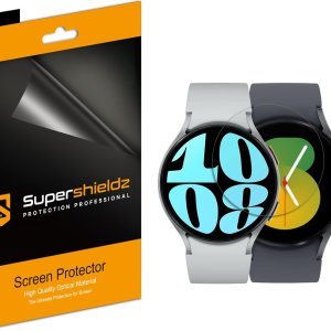 Supershieldz Paquete de 6 protectores de pantalla diseñados para Samsung Galaxy Watch 6 (1.575 pulgadas) Galaxy Watch 5 (1.575 pulgadas) Galaxy Supershieldz Paquete de 6 protectores de pantalla diseñados para Samsung Galaxy Watch 6 (1.575 pulgadas) Galaxy Watch 5 (1.575 pulgadas) Galaxy