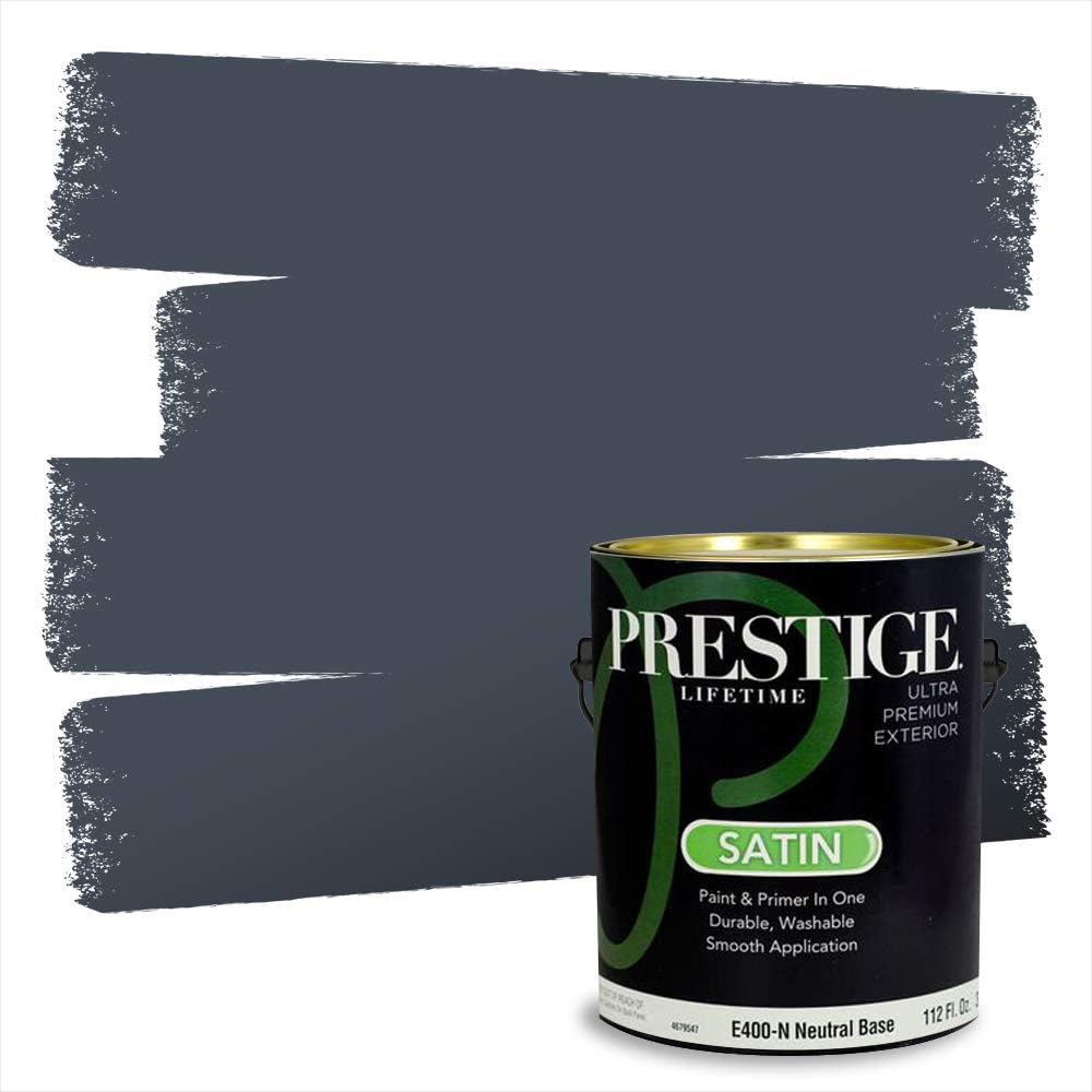 Pintura exterior y primera mano en uno de Prestige Paints , E400-N-HC-154BM