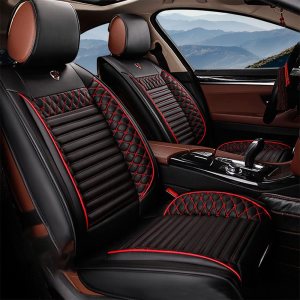 5 fundas de asiento de automóvil para Cadillac Escalade 2001-2025, cubierta interior delantera y trasera, protectores de asiento divididos 5 fundas de asiento de automóvil para Cadillac Escalade 2001-2025, cubierta interior delantera y trasera, protectores de asiento divididos