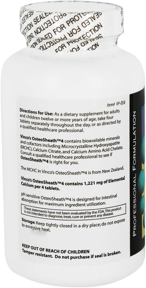 Vinco ‘s – OsteoSheath4 – 120 Tabletas