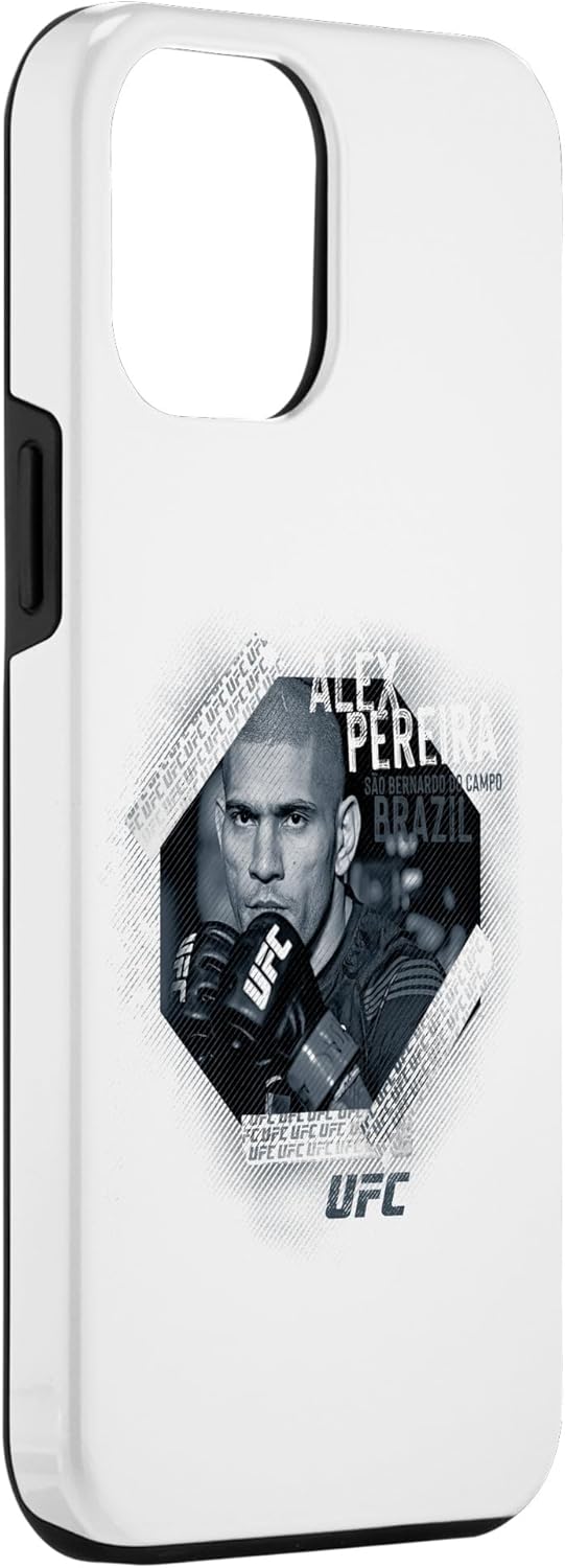Funda imprimada oficial de UFC Alex Pereira para iPhone 14 Plus