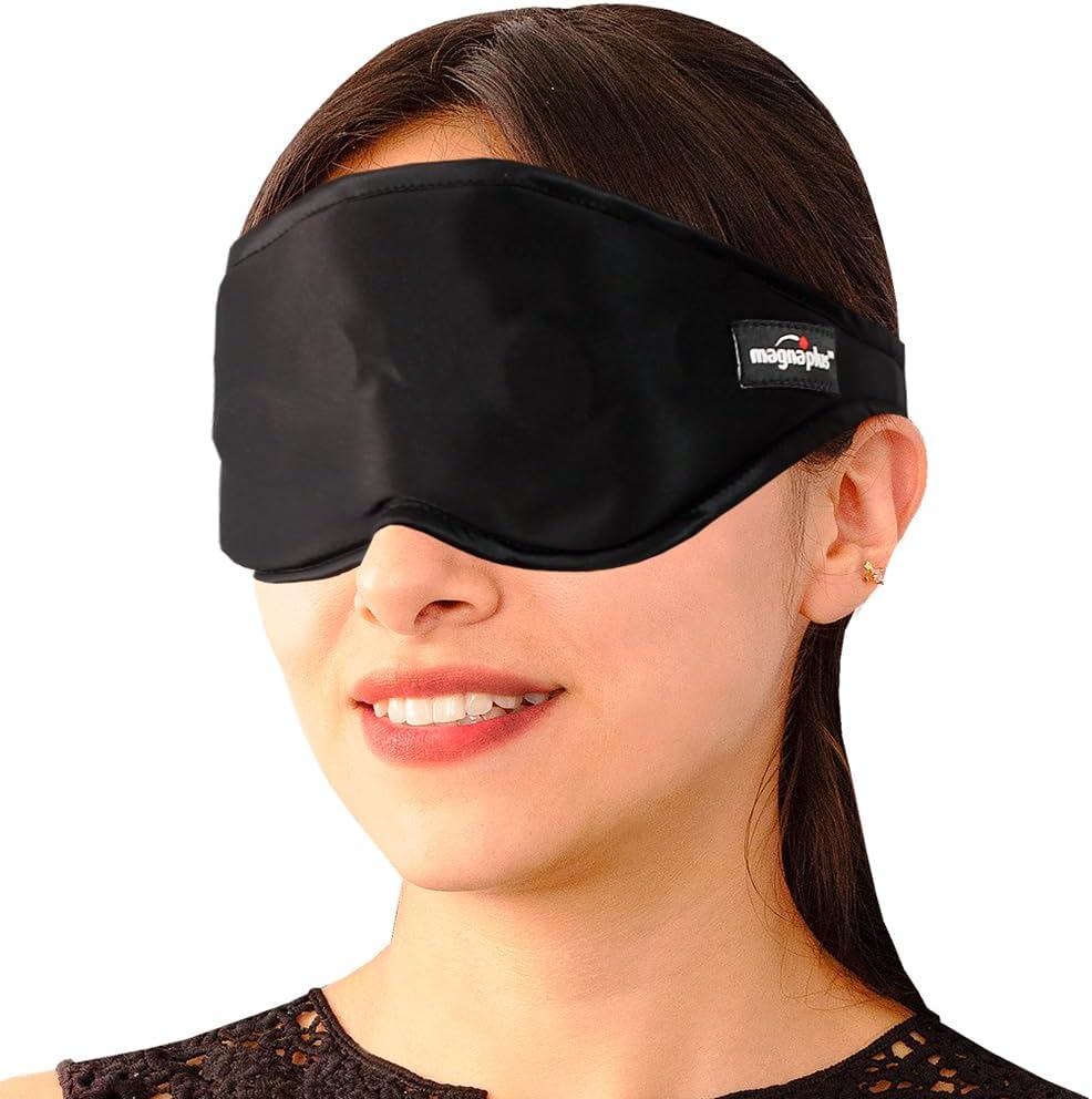 Magnetic Sleep Mask with 10 Ferrite Magnets 3800 Gauss
