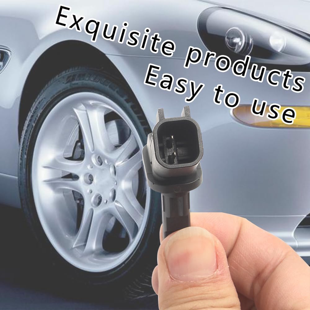 Sensor de velocidad de rueda ABS, sensor de velocidad de rueda de freno antibloqueo ABS delantero compatible con Ford Focus, reemplaza al OEM