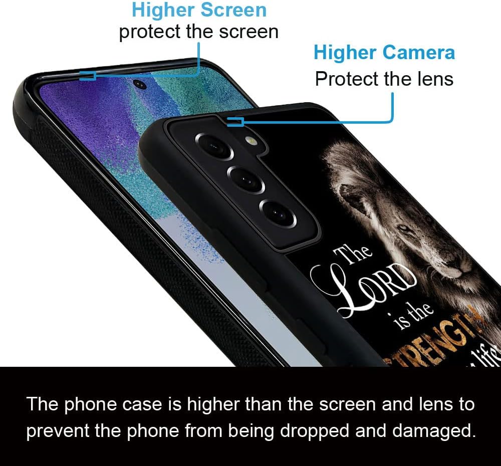 DAIZAG Funda compatible con Samsung Galaxy S22 Ultra, León de las Escrituras de la Biblia para niños y niñas, suave y delgada, a prueba de golpes,