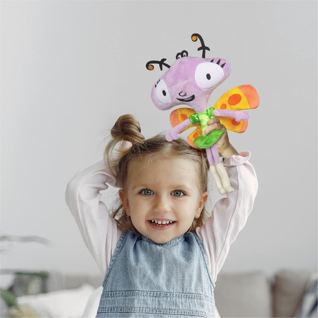Carmen Muñeco de peluche  Let’s Go Luna! PBS Kids Cartoon Character  Juguete de peluche abrazable  11 pulgadas de alto  Let’s Go Luna