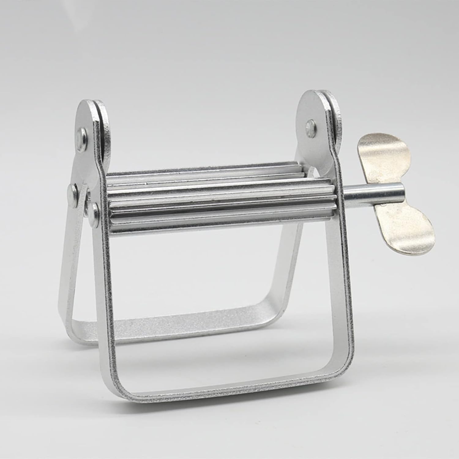 Rodillo de tubo exprimidor de pasta de dientes, multifuncional, de metal, para pasta de dientes, exprimidor de tubo de pintura, escurridor de