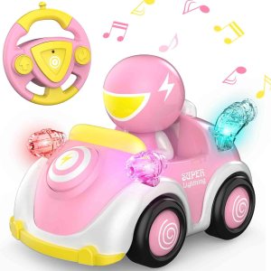 NQD Coches de control remoto para niños pequeños de 1, 2, 3, 4, 5, 6 años, niños pequeños, niños pequeños, juguetes de carreras de dibujos animados NQD Coches de control remoto para niños pequeños de 1, 2, 3, 4, 5, 6 años, niños pequeños, niños pequeños, juguetes de carreras de dibujos animados