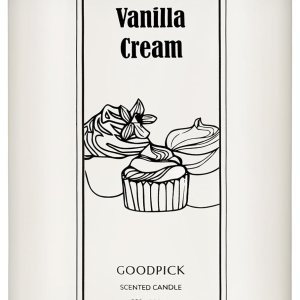Goodpick Vela perfumada de vainilla de 22 onzas, velas decorativas para fragancia del hogar, regalos para mujeres, regalo de Navidad, cumpleaños, Goodpick Vela perfumada de vainilla de 22 onzas, velas decorativas para fragancia del hogar, regalos para mujeres, regalo de Navidad, cumpleaños,