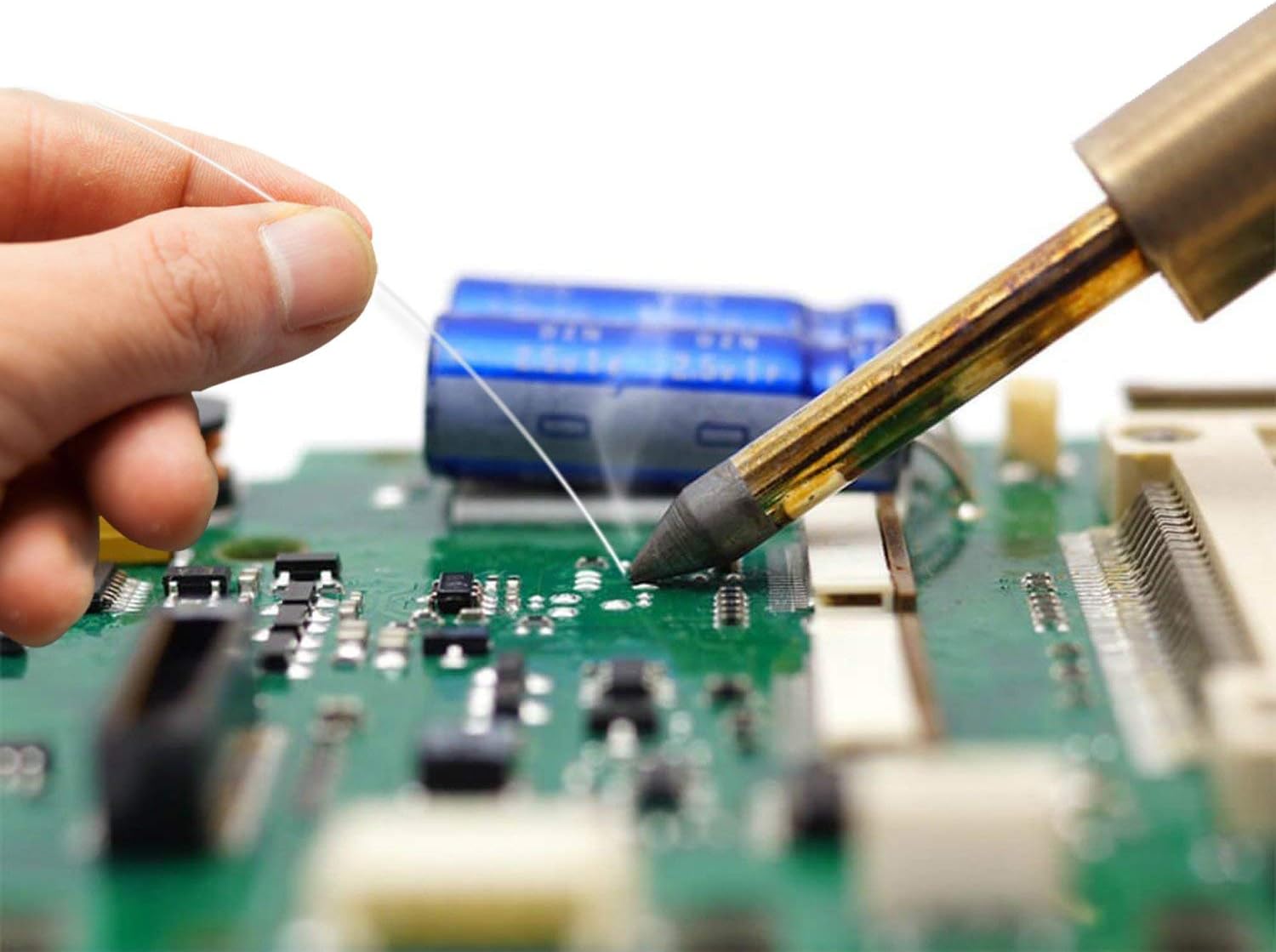 Heyiarbeit Placa PCB de doble cara de 0.8×3.1 in, estañada a través de agujeros, circuito impreso universal, placa proto para soldadura de