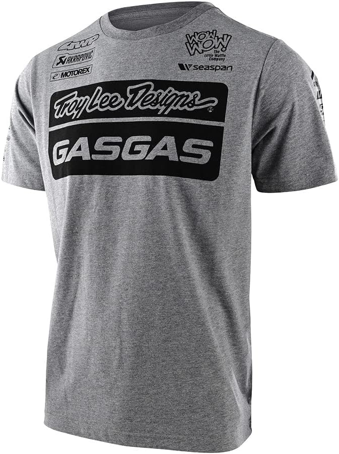 Troy Lee Designs Camiseta GasGas Team, Gris brezo