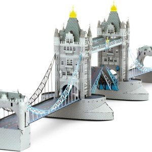 Metal Earth Kit de modelo de metal 3D de puente de la torre de Londres de la serie premium Metal Earth Kit de modelo de metal 3D de puente de la torre de Londres de la serie premium