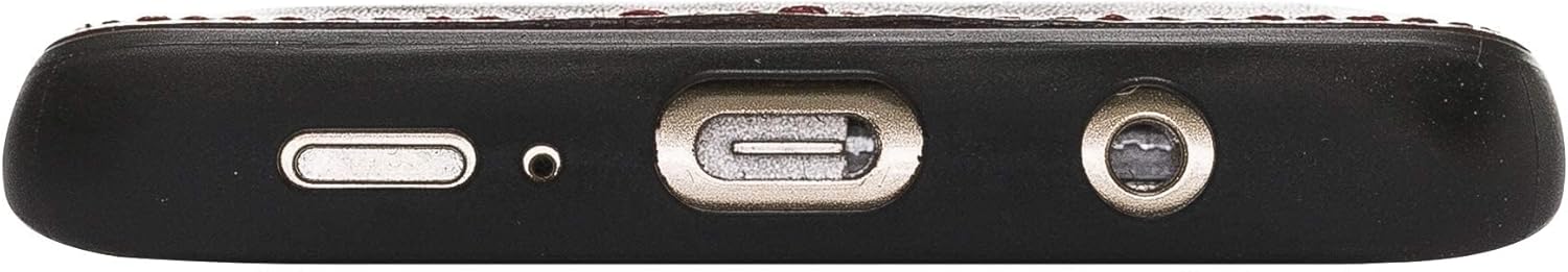Venito Cosa – Funda de piel tipo cartera compatible con Samsung Galaxy S9 Plus, 6.2 pulgadas, extra segura, con cubierta trasera acolchada (rojo