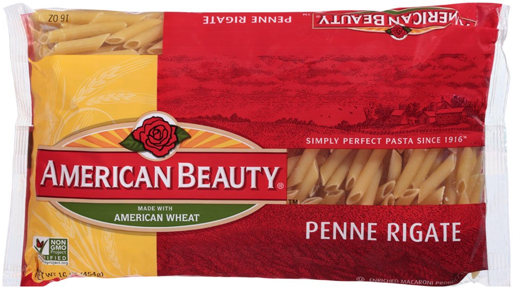 American Beauty Penne Rigate, 16 onzas