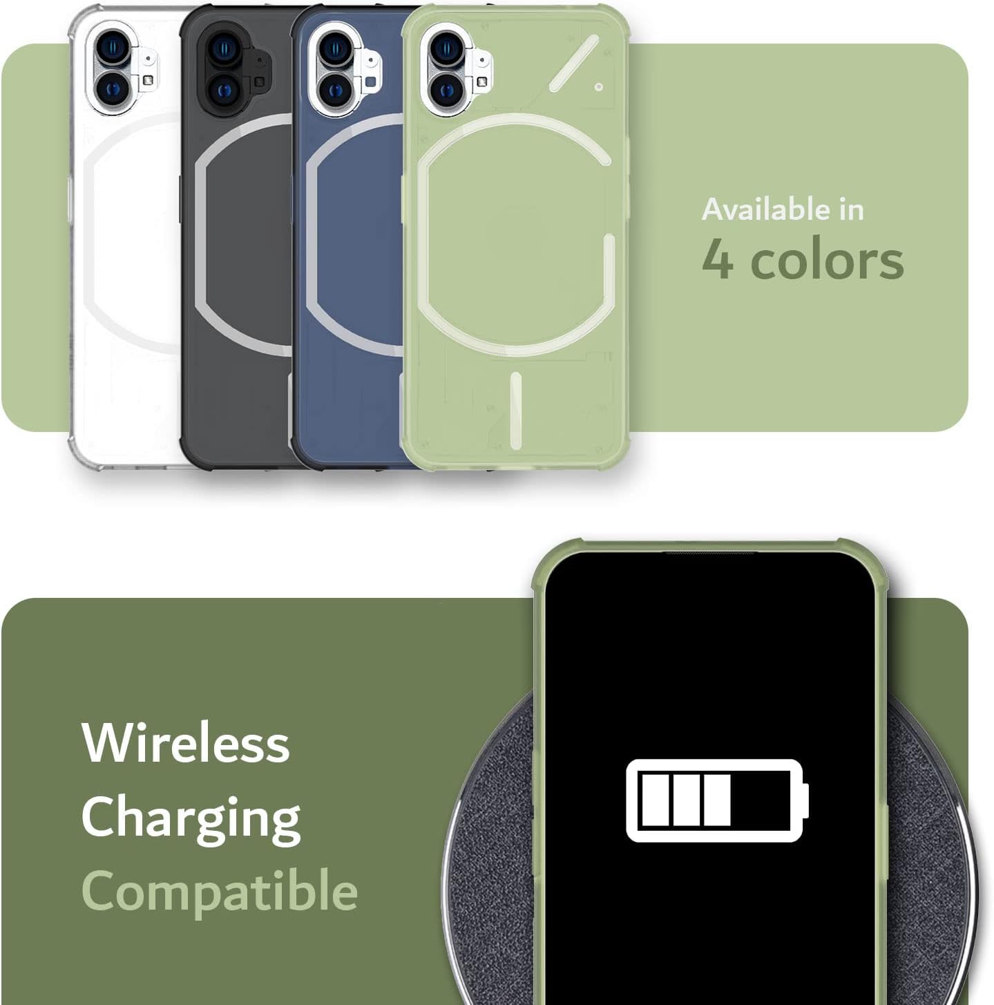 TUDIA SKN – Funda para teléfono (1) de ajuste resistente, a prueba de golpes, anti-amarilleamiento, agarre delgado, poliuretano termoplástico