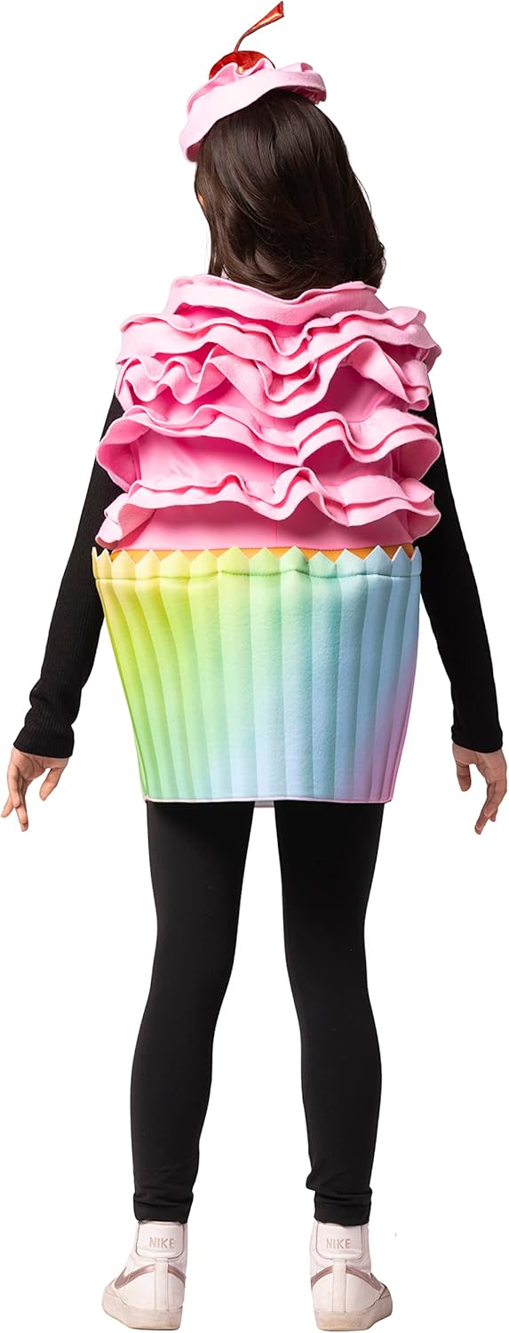 Rasta Imposta Ultimate Cupcake – Disfraz de Halloween para niños, postres, pasteles, magdalenas, divertido, lindo, fiesta, divertido, disfraz, talla