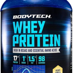 BODYTECH Proteína de suero en polvo, con 0.75 onzas de proteína por porción y aminoácidos, ideal para la construcción muscular después del BODYTECH Proteína de suero en polvo, con 0.75 onzas de proteína por porción y aminoácidos, ideal para la construcción muscular después del