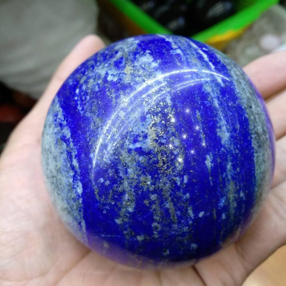 Bola de cristal natural, piedra de luna naranja pulida, esfera decorativa con soporte de madera, bola de cristales curativos, piedra curativa