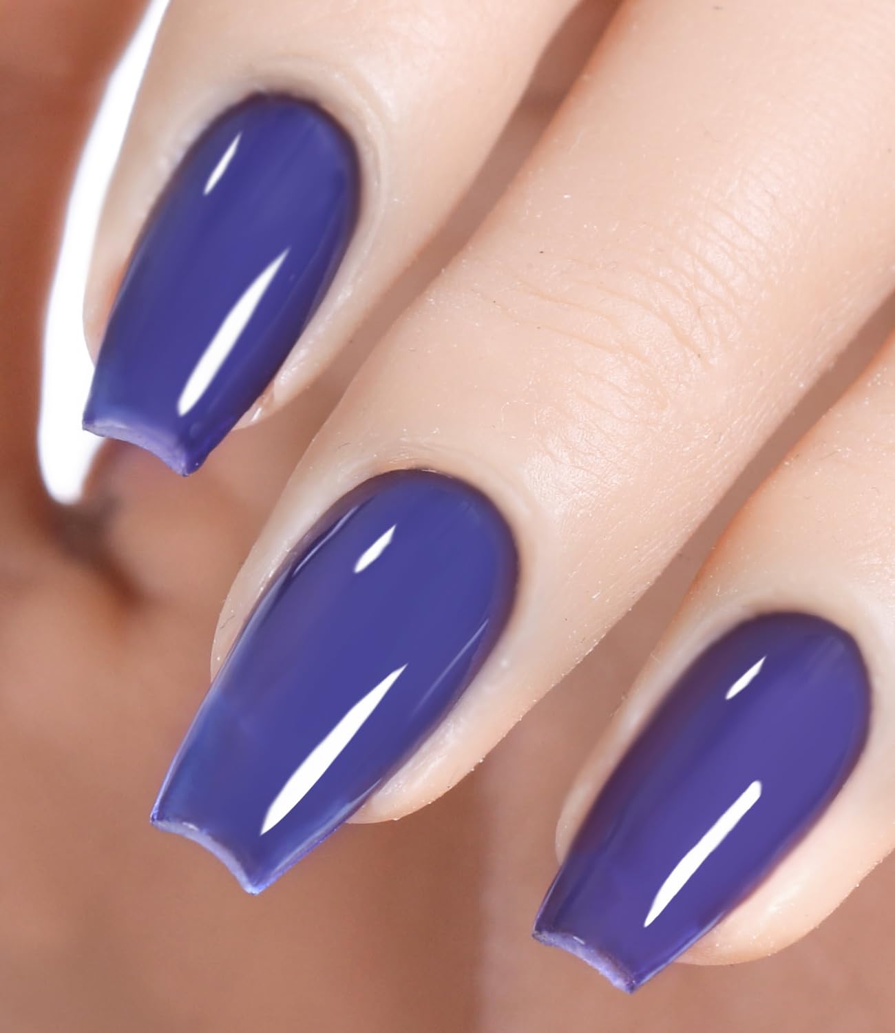 Major Dijit Esmalte de uñas Jelly Summer Blue Purple Red Green Glitter translúcido, vegano y libre de crueldad, 0.46 onzas líquidas (0.5 fl oz)