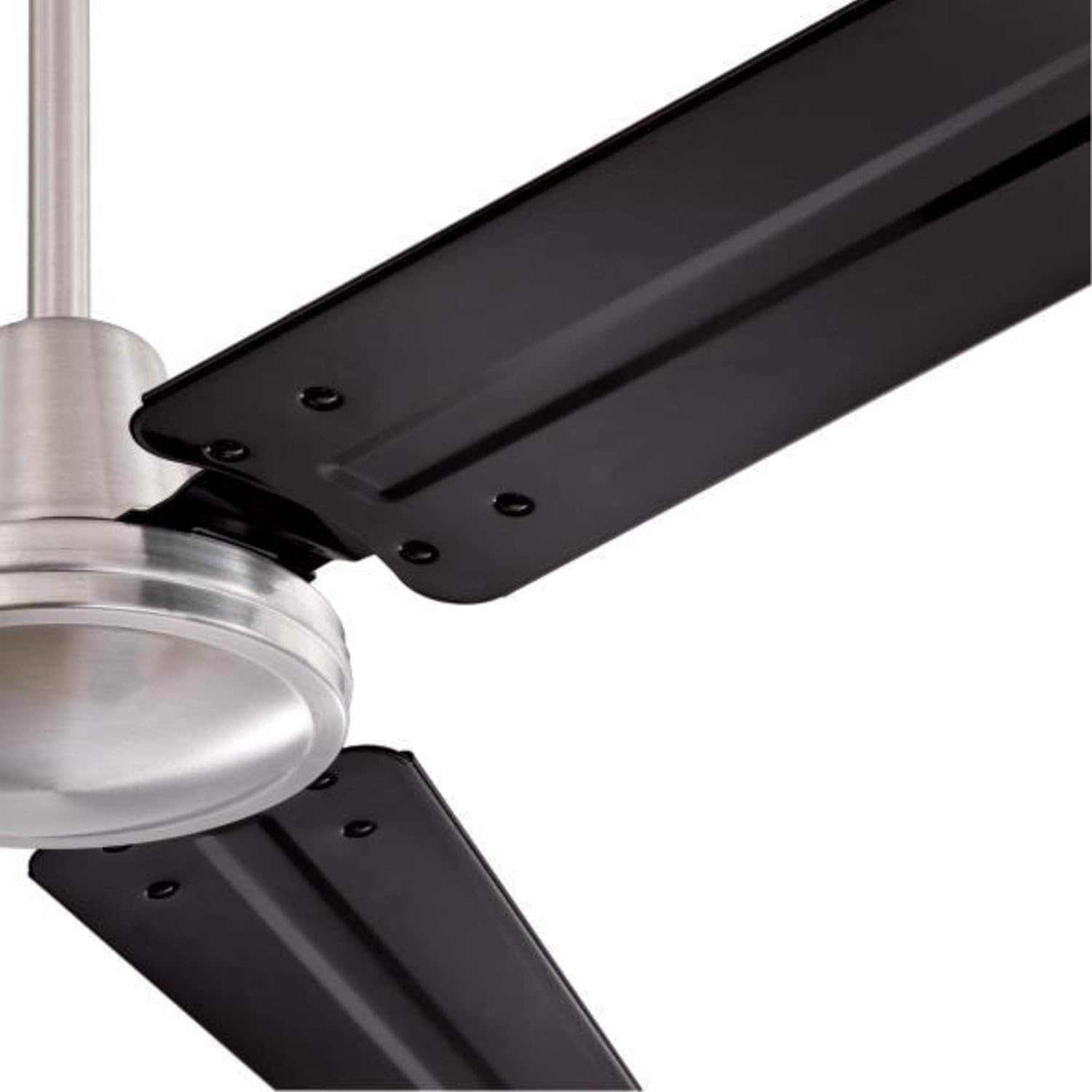 Westinghouse Lighting 7238300 Jax, ventilador de techo de estilo industrial moderno con control remoto, 56 pulgadas, acabado de níquel cepillado, Bn
