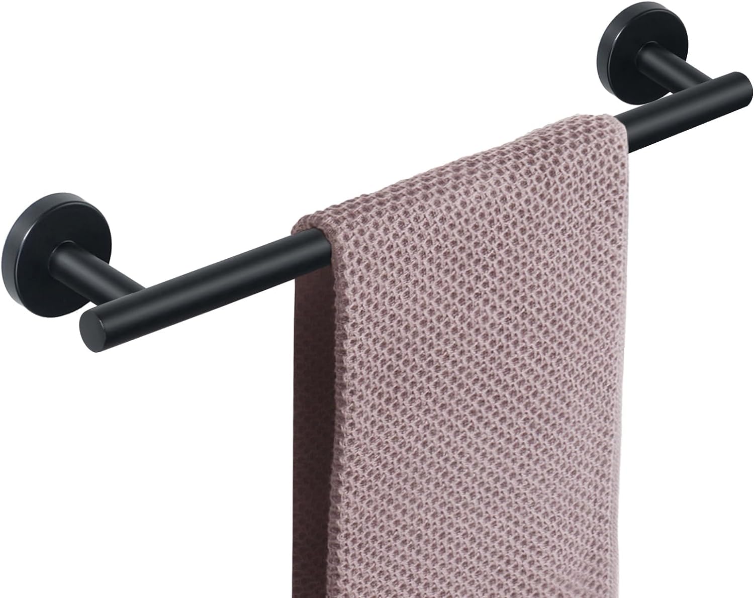 NearMoon – Barra para toallas de baño, accesorios de baño de acero inoxidable, para toalla de ducha para baño, soporte de toalla montado en la pared