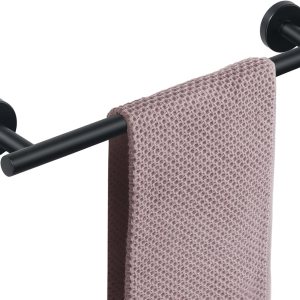 NearMoon – Barra para toallas de baño, accesorios de baño de acero inoxidable, para toalla de ducha para baño, soporte de toalla montado en la pared NearMoon – Barra para toallas de baño, accesorios de baño de acero inoxidable, para toalla de ducha para baño, soporte de toalla montado en la pared